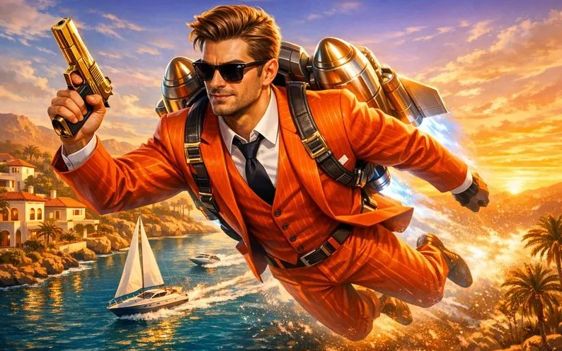 Vegasino registrazione benvenuto con chip e costumi arancioni